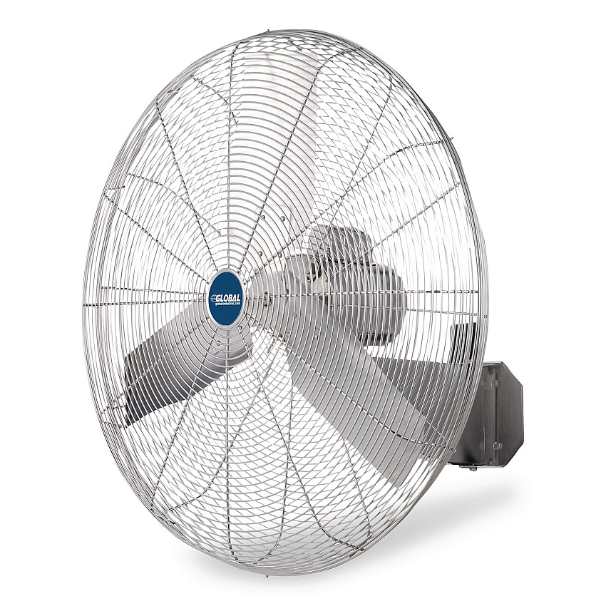 Global Industrial Washdown Wall Mount Fan, 1 Speed, 30" (293019)