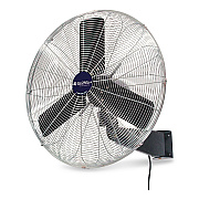 Global Industrial Oscillating Wall Mount Fan, 3 Speed, 24" (607050)