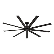 Global Industrial Industrial Ceiling Fan, 72", 6 Speeds, 9,400 CFM, Black (293047)