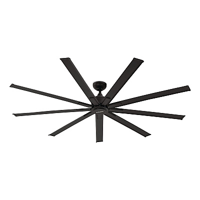 Global Industrial Industrial Ceiling Fan, 72", 6 Speeds, 9,400 CFM, Black (293047)