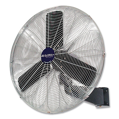 Global Industrial Oscillating Wall Mount Fan, 3 Speed, 30" (607051)
