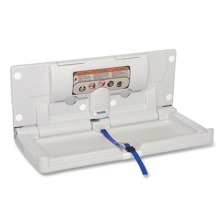 Global Industrial Baby Changing Station, 18 x 36, Gray (641430)