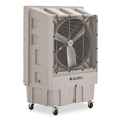 Global Industrial Portable Evaporative Cooler, 30", 3 Speeds, 26 gal (293131)