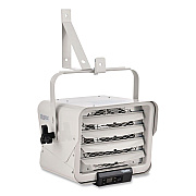 Global Industrial Unit Heater Horizontal Downflow with Remote, 4,700/7,500 W, 14.68 x 15 x 12.5, White (246726)