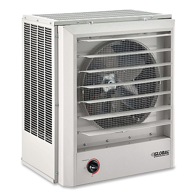 Global Industrial Unit Heater, Horizontal or Vertical Downflow, 20,000 W, 19 x 13.75 x 21.44, White (246727)