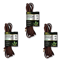 GoGreen Power Household Extension Cord, 20 ft, 13 A, Brown, 3/Pack (GG248203)