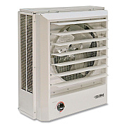 Global Industrial Unit Heater Horizontal or Vertical Downflow, Multi-Watt, 5,600 W/7,500 W, 19 x 8.5 x 21.43, White (246132)