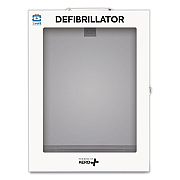 CARDIACT Defibrillator Wall Cabinet, 14.5 x 6.75 x 18.25, White (AEKM04)