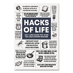 Hacks of Life Softcover Book, Paperback, 112 Pages (49779)
