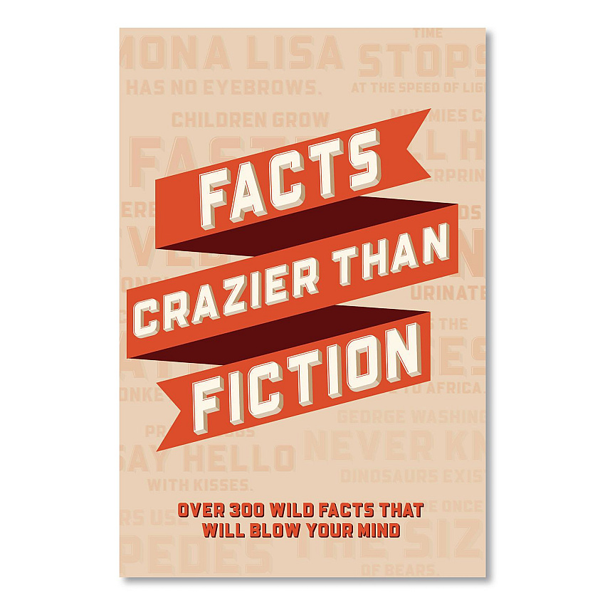 Facts Crazier Than Fiction Softcover Book, Paperback, 112 Pages (49793)