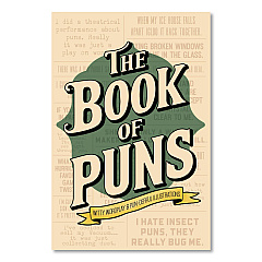 The Book of Puns Softcover Book, Paperback, 112 Pages (49809)
