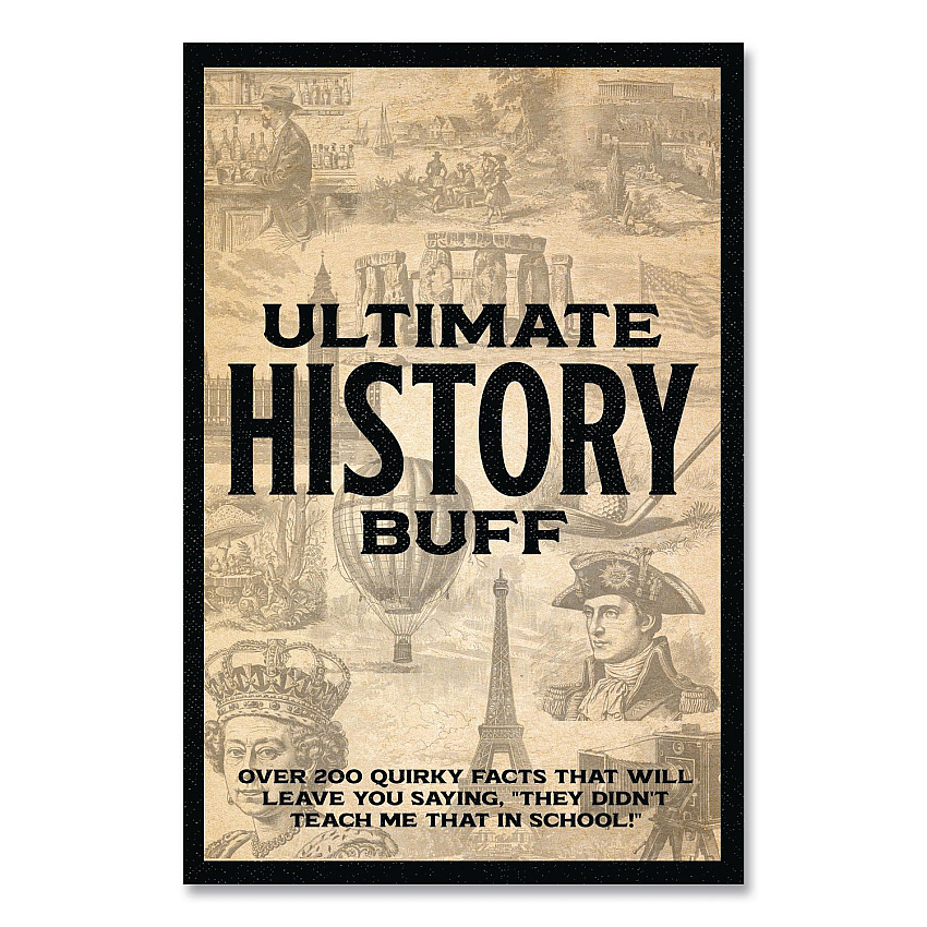 Ultimate History Buff Softcover Book, Paperback, 112 Pages (49830)
