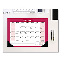 Bad Dad Jokes Monthly Desk Pad Calendar, 17 x 12, White/Multicolor Sheets, Black Headband/Corners, 12-Month (Jan to Dec) 2026 (57056)