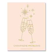 Problems Monthly Planner, 9.5 x 7.5, Champagne Cover, 12-Month (Jan to Dec): 2026 (58541)