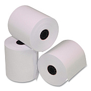 Alliance Rubber Rubber Rubber Phenol-Free Thermal POS Paper Rolls, 2.25" x 50 ft, White, 50 Rolls/Carton (3735)