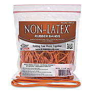 Alliance Rubber Rubber Rubber Non-Latex Rubber Bands, Size 117B, Orange, 63/Pack (37178)