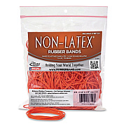 Alliance Rubber Rubber Rubber Non-Latex Rubber Bands, Size #19, Orange, 360/Pack (37198)