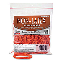 Alliance Rubber Rubber Rubber Non-Latex Rubber Bands, Size #19, Orange, 360/Pack (37198)