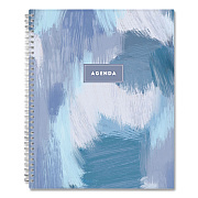 Blue Sky Tanya Blue Academic Year Daily Planner, Abstract Artwork, 11 x 8.5, Multicolor Cover, Supports Four Academic Years: 2025-2028 (156259)