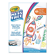 Crayola Color Wonder Blank Coloring Book, Ages 3 and Up, 50 Pages (752840)