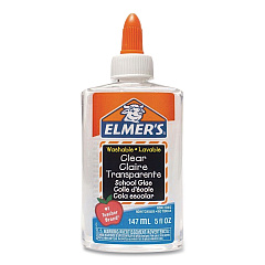 Elmer's Washable Clear School Glue, 5 oz, Dries Clear (60305Q)