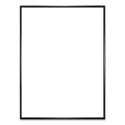 General Printing & Design Poster Frame, Plastic, 18 x 24 Insert, Black, 10/Pack (PPFRM1824CP)