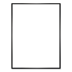 General Printing & Design Poster Frame, Plastic, 18 x 24 Insert, Black, 10/Pack (PPFRM1824CP)