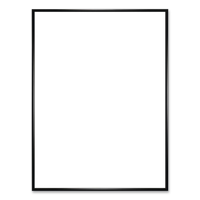 General Printing & Design Poster Frame, Plastic, 18 x 24 Insert, Black, 10/Pack (PPFRM1824CP)