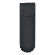 General Printing & Design Silicone Travel Pouch, 3 x 1.3 x 9, Black (SPLSTRVL0006)