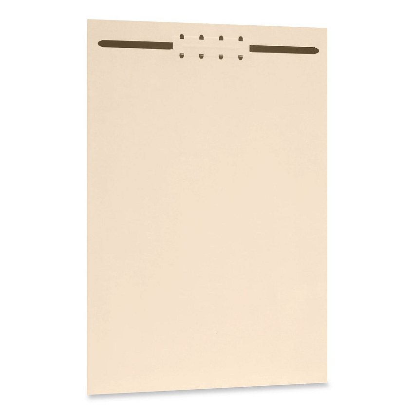 Pendaflex File Divider Set, End Tab: Straight, 1 Fastener, Letter Size, Manila, 100/Box (1006978)