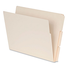Pendaflex Manila End Tab Folders, 1/3-Cut Tabs: Assorted, Letter Size, 0.75" Expansion, Manila, 100/Box (1007001)