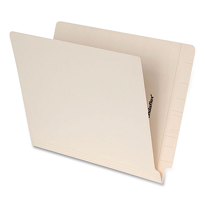 Pendaflex Manila End Tab Folders, Straight Tabs, Letter Size, 0.75" Expansion, Manila, 50/Box (1007069)