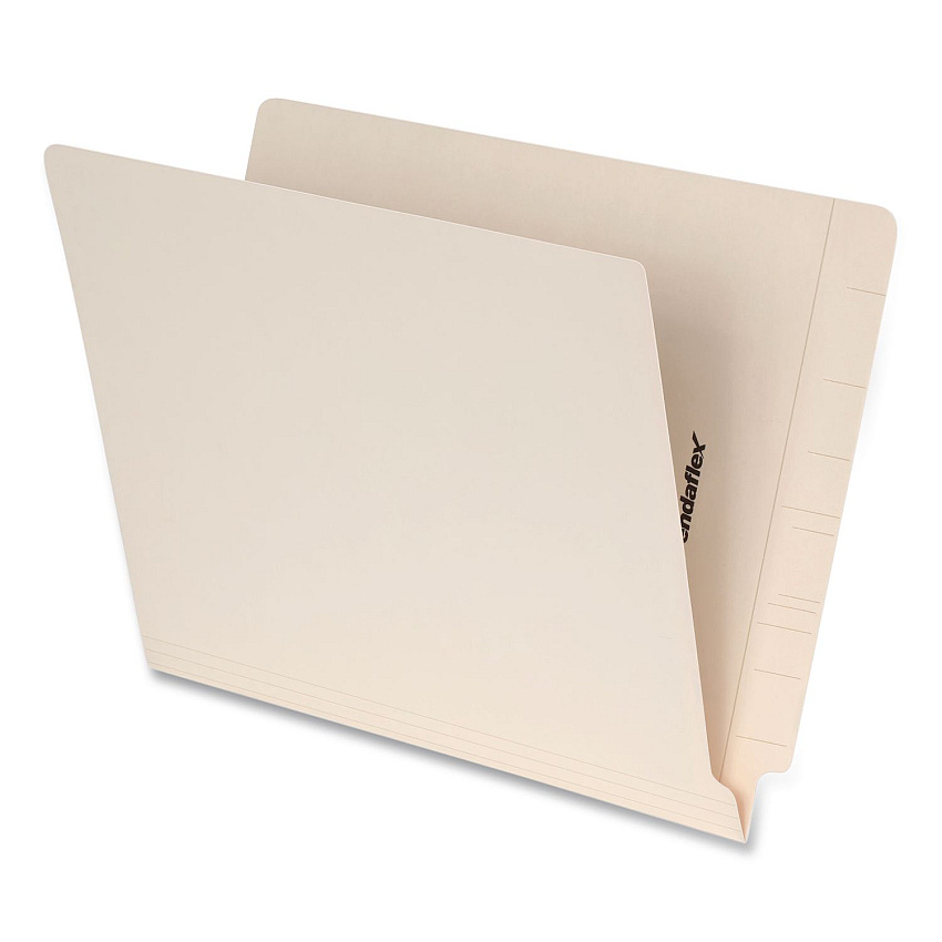 Pendaflex Manila End Tab Folders, Straight Tabs, Letter Size, 0.75" Expansion, Manila, 50/Box (1007069)