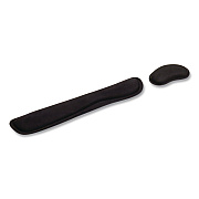 Mind Reader Memory Foam Gaming Ergonomic Keyboard and Mouse Wrist Rest Set, Black (WRESTGELBLK)