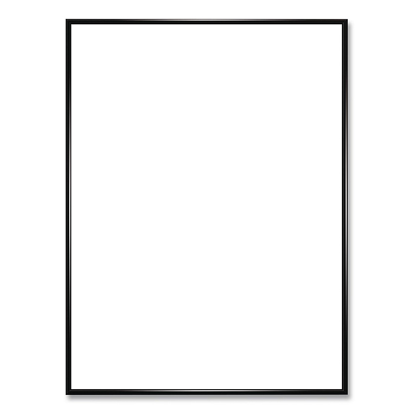 General Printing & Design Poster Frame, Plastic, 24 x 36 Insert, Black, 10/Pack (PPFRM2436CP)