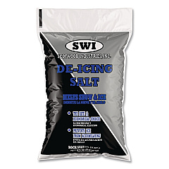Scotwood Industries Rock Salt De-Icing Salt, 50 lb Bag, 50 Bags/Pallet (SWO50BRPLT)