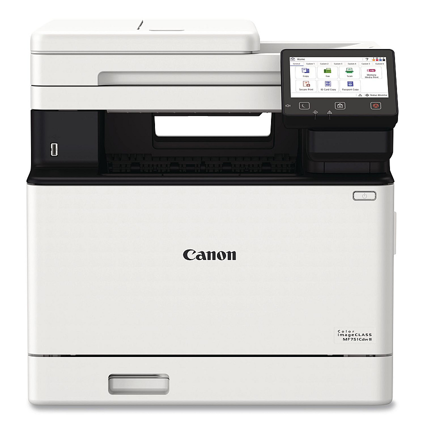 Canon imageCLASS MF751Cdw II, Wireless Multifunction Laser Printer, Copy/Print/Scan (7185C016)