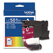 Brother LC501MS Ink, 200 Page-Yield, Magenta