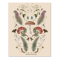 Magic Mushroom Monthly Planner 7.5 x 9.5, Multicolor Cover, 12-Month (Jan to Dec): 2026 (57575)