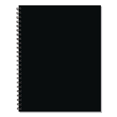 Black Weekly/Monthly Planner, 11 x 8.5, Black Cover, 12-Month (Jan to Dec): 2026 (57599)