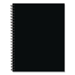 Basic Black Weekly/Monthly Planner, 8.5 x 6.5 Black Cover, 12-Month (Jan to Dec): 2026 (57827)