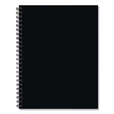 Basic Black Weekly/Monthly Planner, 8.5 x 6.5 Black Cover, 12-Month (Jan to Dec): 2026 (57827)