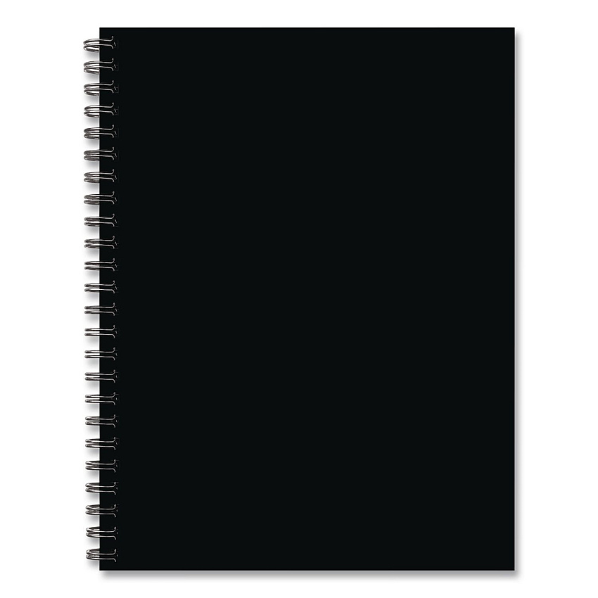 Basic Black Weekly/Monthly Planner, 8.5 x 6.5 Black Cover, 12-Month (Jan to Dec): 2026 (57827)