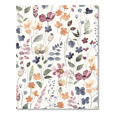 Garden Botanical Booklet Monthly Planner, 9.5 x 7.5, Multicolor Cover, 12-Month (Jan to Dec): 2026 (57841)