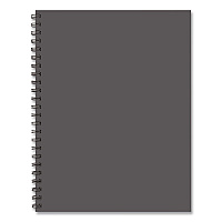 Basic Gray Weekly/Monthly Planner, 11 x 8.5, Gray Cover, 12-Month (Jan to Dec): 2026 (57872)