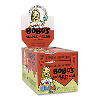Bobo's Oatmeal Bars, Maple Pecan, 3 oz Individually Wrapped, 12/Box (00059)