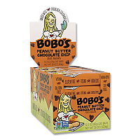 Bobo's Oatmeal Bars, Peanut Butter Chocolate Chip, 3 oz Individually Wrapped, 12/Box (00172)