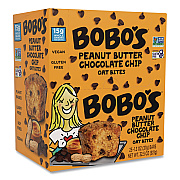 Bobo's Oatmeal Bites, Peanut Butter Chocolate Chip, 1.3 oz Individually Wrapped, 25/Box (00213)
