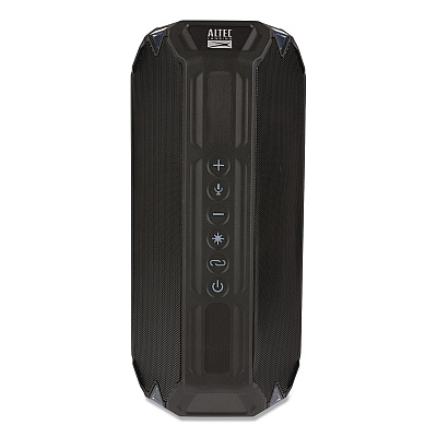 Altec Lansing HydraBoom Bluetooth Speaker, Bluetooth/Lightening/Micro USB/Qi/USB-A/USB-C, Black (IMW1400BLKT2)