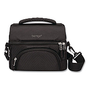 bentgo Deluxe Insulated Lunch Bag, 8" x 10" x 7.5", Carbon Black (BG2CB)